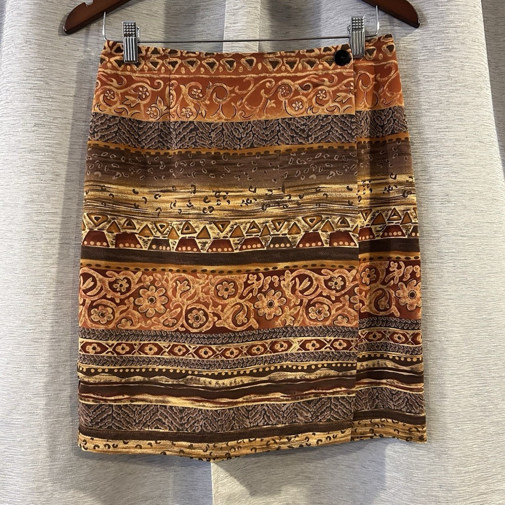 Vintage Central‎ Falls Aztec Southwestern Mini Skirt Size 8